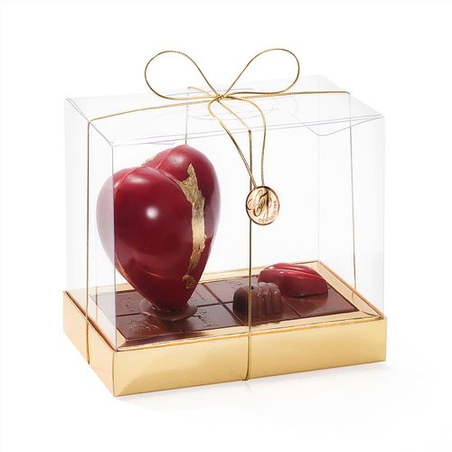 Escultura Coração Rouge