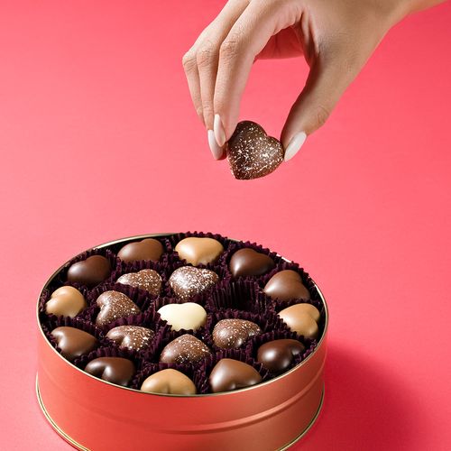 Lata Coração - Trufas